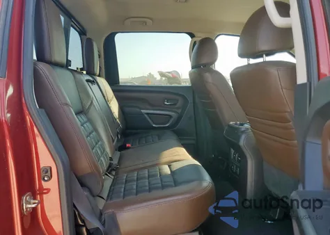 2017 Nissan Titan Sv из США, поврежденный, VIN 1N6AA1E52HN502399